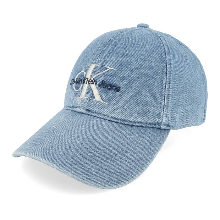 カルバンクライン Calvin Klein 【 Mnlg Emboredry Vintage Denim Dad Cap Men Blue 】 vintage ビンテージ・ヴィンテージ ジーンズ 旗がしら かぶり笠 メンズ 青味 青み