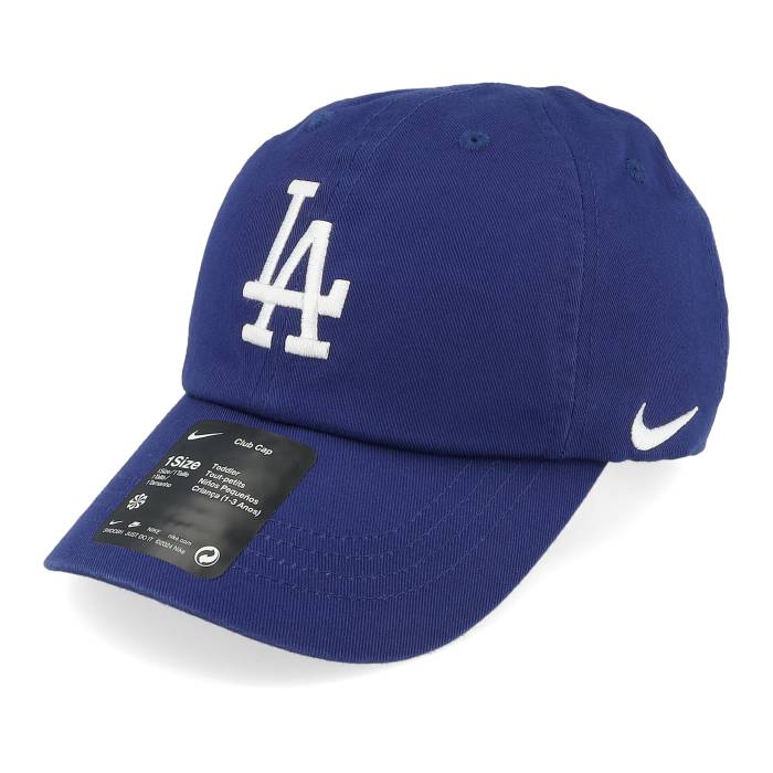 Nike Mlb 【 Kids Los Angeles Dodgers Club Unstructured Blue Dad Cap Kids Blue 】 ドジャース クラブ 青色 ブルー キャップ 帽子 ジュニア キッズ 青色 ブルー