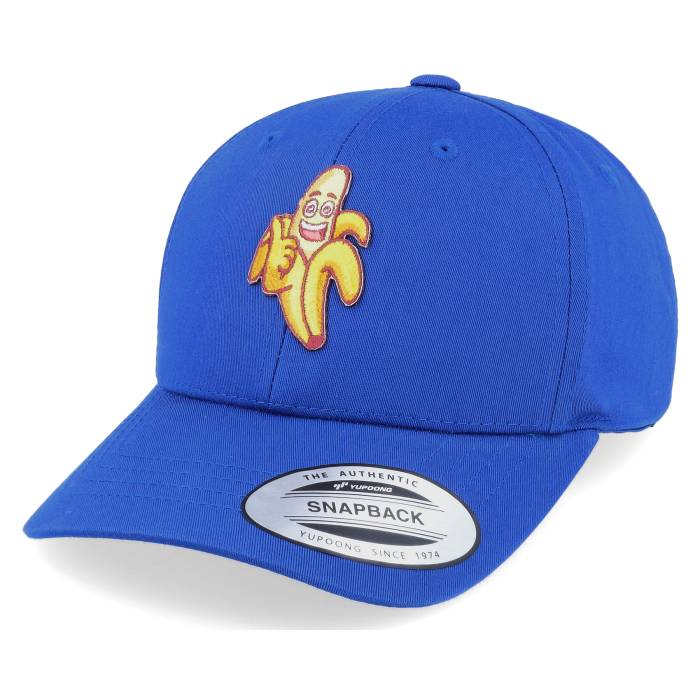 Kiddo Cap 【 Happy Banana Blue Adjustable Kids Blue 】 青色 ブルー ジュニア キッズ 青色 ブルーキャップ