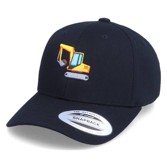 Kiddo Cap 【 Kids Excavator Black Adjustable Kids Black 】 黒色 ブラック ジュニア キッズ 黒色 ブラック