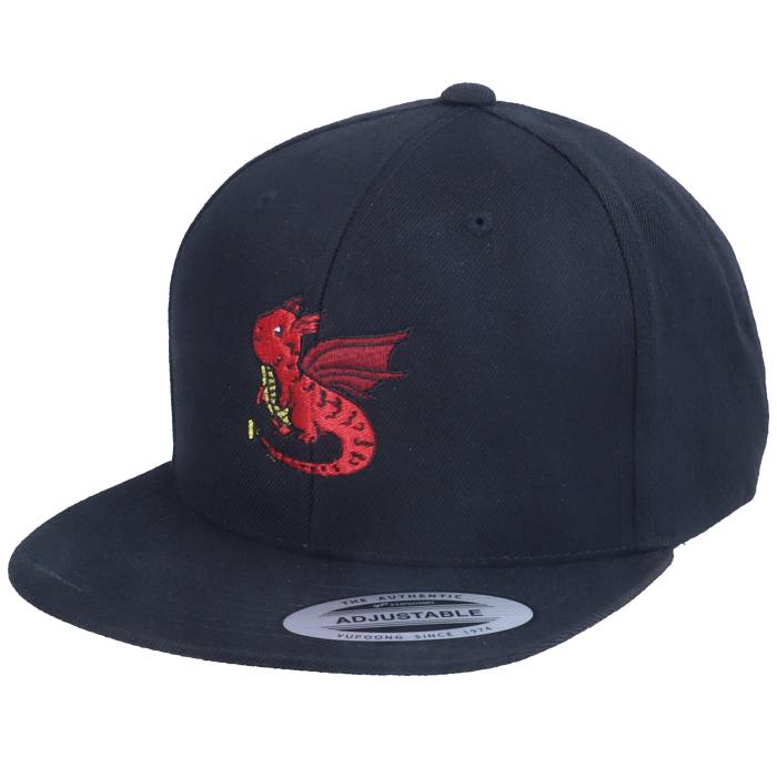 Kiddo Cap 【 Kids Kawai Dragon Black Snapback Kids Black 】 ドラゴン 黒色 ブラック Snapback スナップバック バッグ ジュニア キッズ 黒色 ブラック|スニケス