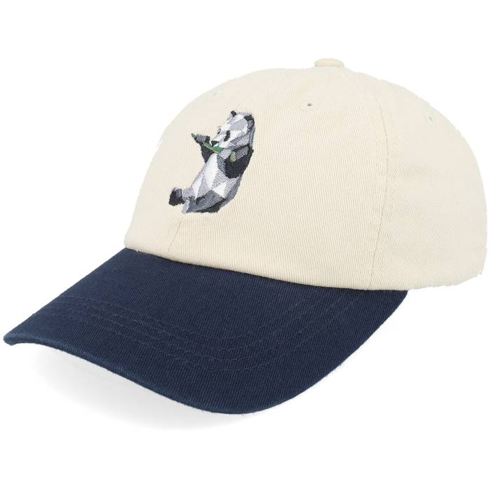 Kiddo Cap 【 Kids Paper Panda Stone/Navy Washed Dad Cap Kids Beige 】 キャップ 帽子 ジュニア キッズ ベージュ｜スニケス