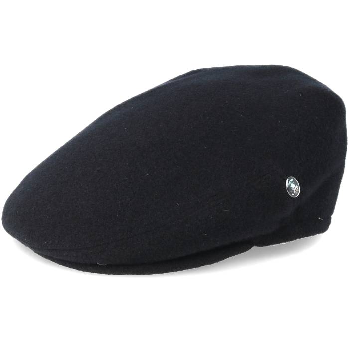 City Sport 【 Black Earflap Flat Cap Men Black 】 黒色 ブラック キャップ 帽子 メンズ 黒色 ブラック
