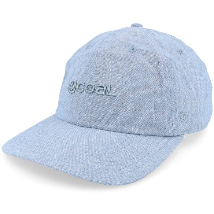 電話を掛ける Coal 【 Encore Light Blue Chambray Dad Cap Men Blue 】 青味 青み 旗がしら かぶり笠 メンズ 青味 青み