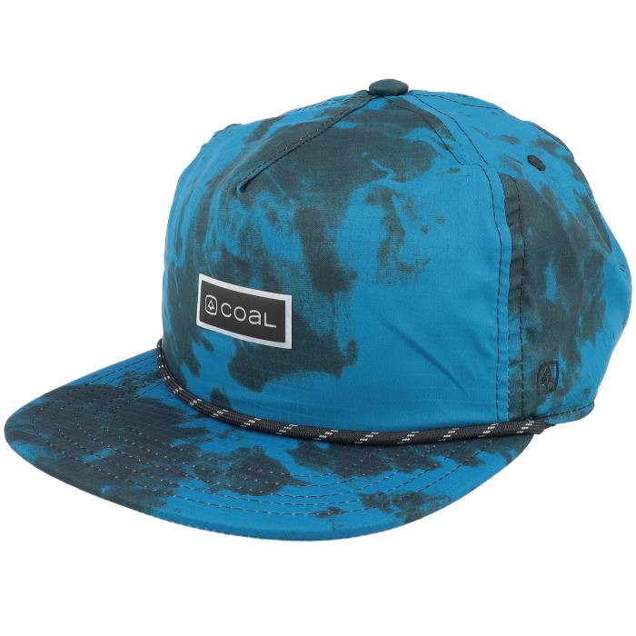 電話を掛ける Coal 【 The Pontoon Roomy Teal Tie Dye Strapback Men Blue 】 タイ メンズ 青味 青み