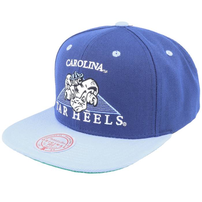 ミッチェル&ネス Mitchell & Ness 【 Carolina Tar Heels Carolina Monument Blue Snapback Men Blue 】 カロライナ 青色 ブルー Snapback スナップバック バッグ メンズ 青色 ブルー