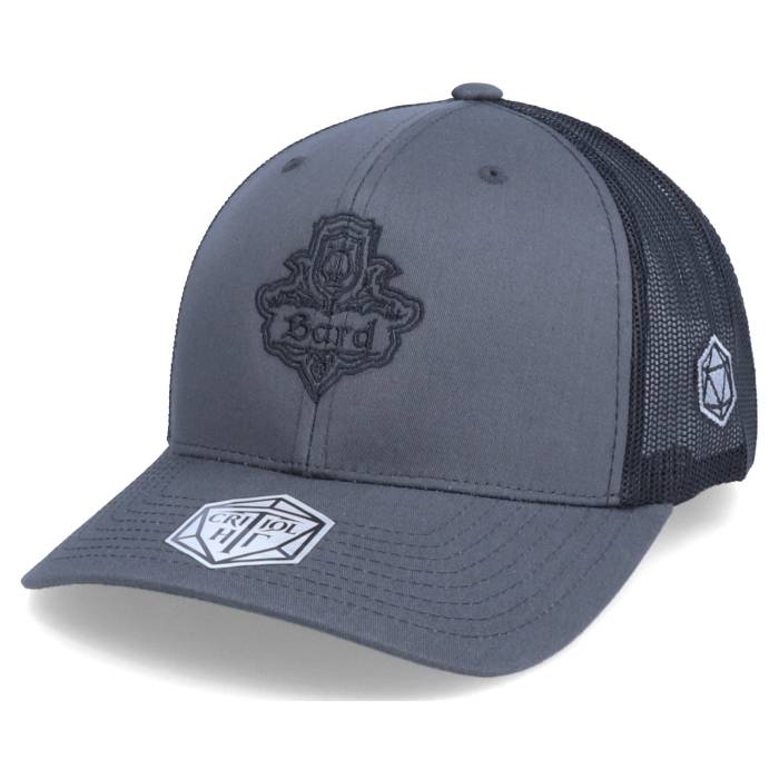 Critiql Hit 【 Bard Class Emblem Charcoal/Black Trucker Men Grey 】 トラッカー メンズ 灰色 グレー