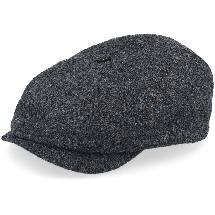 Cth Ericson 【 Aaron Moon Shetland Graphite Flat Cap Men Grey 】 キャップ 帽子 メンズ 灰色 グレー|スニケス