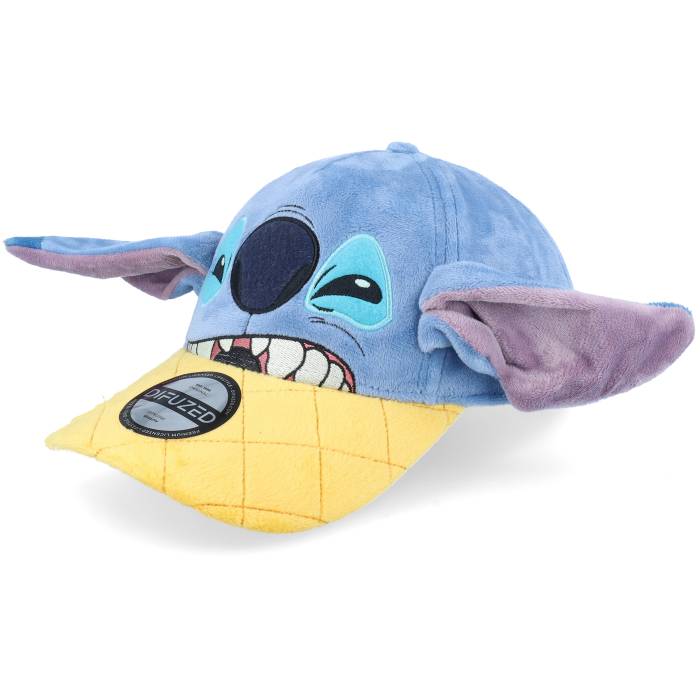 Difuzed 【 Lilo & Stitch Pineapple Stitch Plush Blue Adjustable Men Blue 】 青色 ブルー メンズ 青色 ブルー