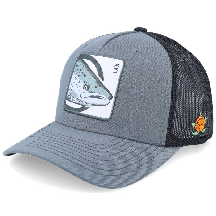 Sqrtn 【 Lax Cap Dark Grey A-Frame Trucker Men Grey 】 旗がしら かぶり笠 薄墨色 薄墨色 トラッカー メンズ 薄墨色 薄墨色