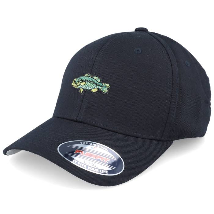 Skillfish 【 Tiny Black Bass Wooly Combed Black Flexfit Men Black 】 黒色 ブラック メンズ 黒色 ブラック|スニケス