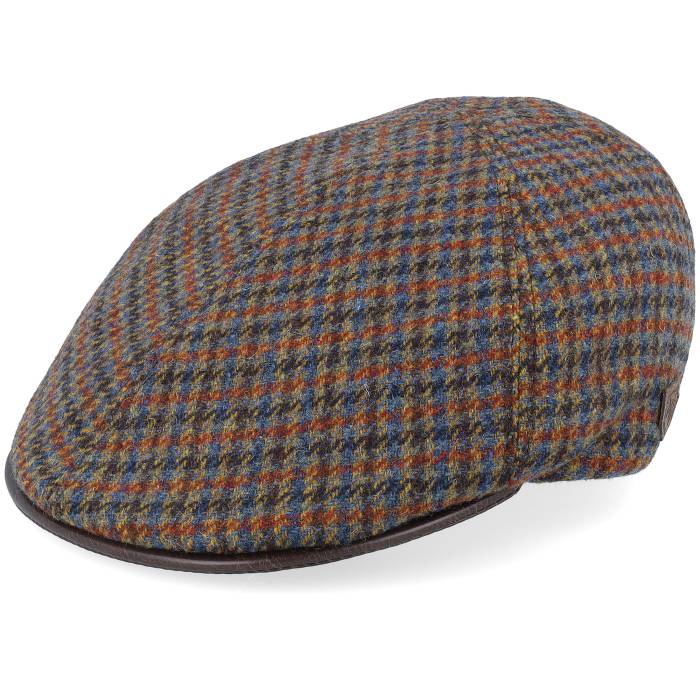 Mjm Hats 【 Broker Pure Wool Multi Color Flat Cap Men 】 ピュア キャップ 帽子 メンズ