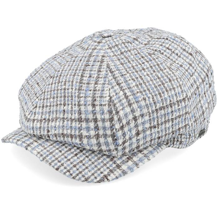 【 Classic Cap Light Blue Newsboy Flat Cap Men Blue 】 クラシック キャップ 帽子 青色 ブルー メンズ 青色 ブルー｜スニケス