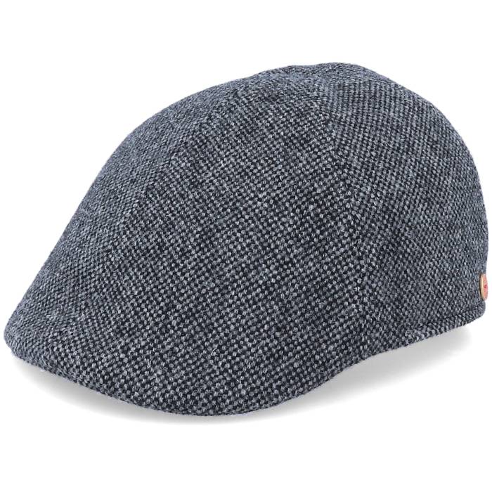 【★百貨店SALE★6/11真夜中2時迄】Mayser 【 Paddy Tweed Black Flat Cap Men Black 】 黒いこと 黒いこと 旗がしら かぶり笠 メンズ 黒いこと 黒いこと