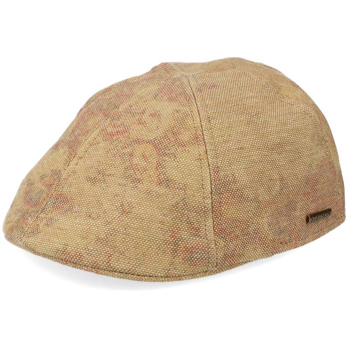 【★百貨店SALE★6/11真夜中2時迄】ステットソン Stetson 【 Texas Toyo Khaki Flat Cap Men Beige 】 一つ星の州 カーキ 旗がしら 鳥打ち帽 メンズ ベージュ