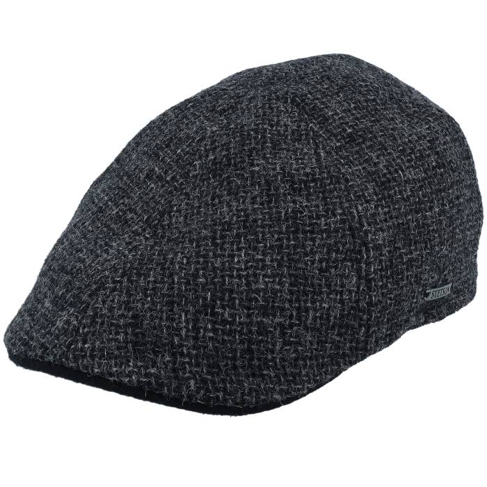 ステットソン Stetson 【 Texas Wool Grey Flat Cap Men Grey 】 テキサス 灰色 グレー キャップ 帽子 メンズ 灰色 グレー|スニケス