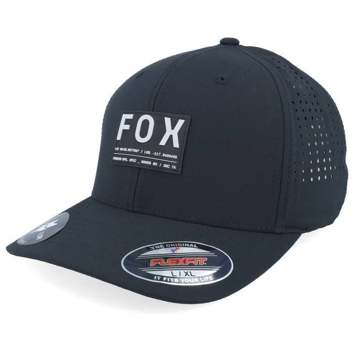 稲荷 Fox 【 Non Stop Tech Black Flexfit Men Black 】 テック 黒いこと 黒いこと メンズ 黒いこと 黒いこと