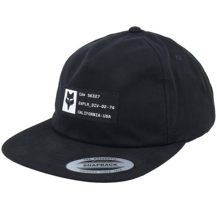 フォックス Fox 【 Vision Hat Black Strapback Men Black 】 黒色 ブラック メンズ 黒色 ブラック｜スニケス 18,144円