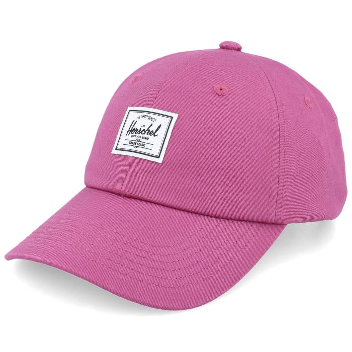 Herschel 【 Sylas Classic Cap Violet Quartz Dad Cap Men Pink 】 古典派音楽 旗がしら かぶり笠 紫・相撲取り草 メンズ pink サクラ色