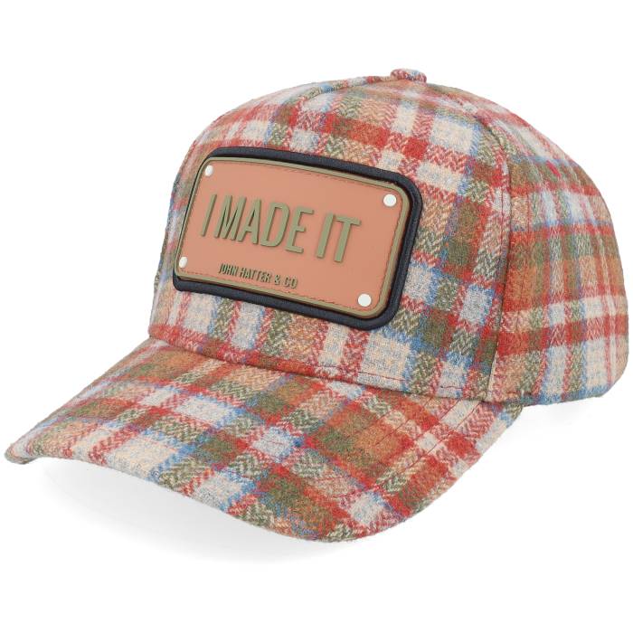 John Hatter & Co 【 Baseball I Made It Beige/Orange/Green A-Frame Adjustable Men 】 ベースボール メンズ