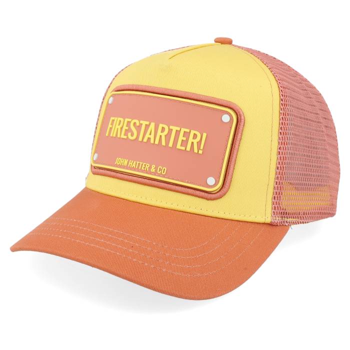 John Hatter & Co 【 Firestarter! Rubber Orange/Yellow A-Frame Trucker Men Yellow 】 ラバー トラッカー メンズ yellow 黄色・イエロー|スニケス