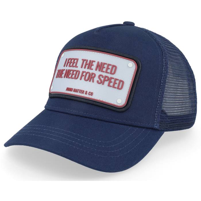 John Hatter & Co 【 Rubber- Need For Speed Trucker Men Blue 】 Speed スピード トラッカー メンズ 青色 ブルー