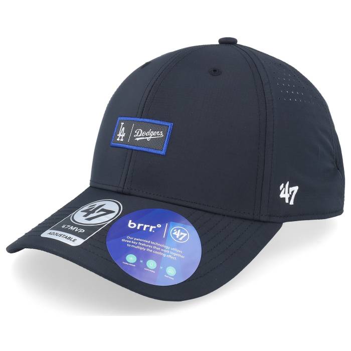 フォーティーセブンブランド 47 Brand 【 Los Angeles Dodgers Fairholt Mvp Black Adjustable Men Blue 】 ドジャース 黒色 ブラック メンズ 青色 ブルー|スニケス