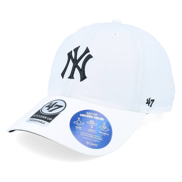 フォーティーセブンブランド 47 Brand 【 New York Yankees Mlb 47 Clean Up Cap White Dad Cap Men White 】 ヤンキース 旗がしら かぶり笠 白いこと 白いこと メンズ 白いこと 白いこと