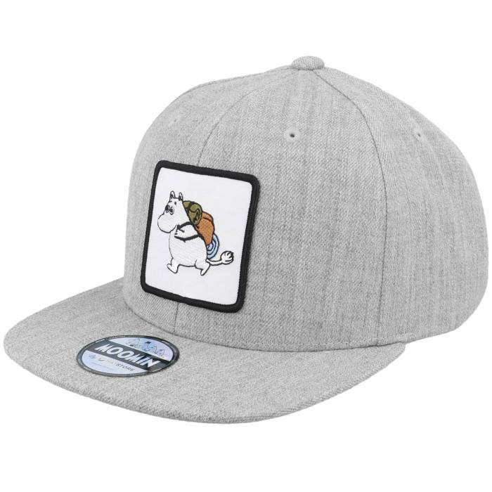 Moomin 【 Kids Backpacker Heather Grey Snapback Kids Grey 】 heather ヘザー 灰色 グレー Snapback スナップバック バッグ ジュニア キッズ 灰色 グレー｜スニケス