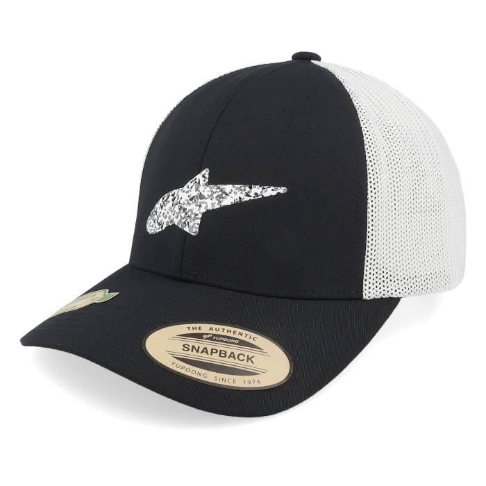 アルパインはやりっ子 Alpinestars 【 Terolithic Black/White Trucker Men Black 】 トラッカー メンズ 黒いこと 黒いこと