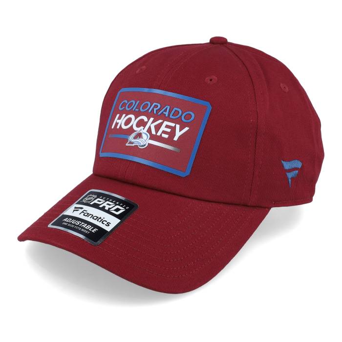 ファナティクス Fanatics 【 Colorado Avalanche Authentic Pro Prime Graphic Cardinal Adjustable Men Red 】 コロラド アバランチ オーセンティック プロ グラフィック カーディナル メンズ Red 赤・レッド｜スニケス