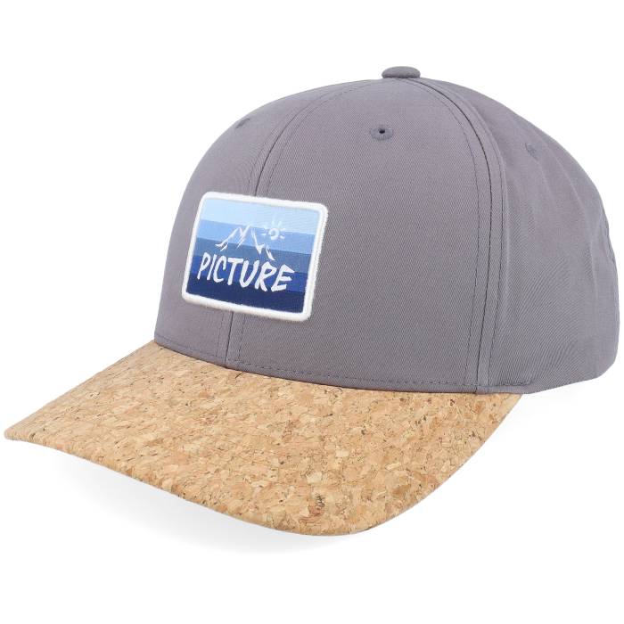 Picture 【 Wakopa Cap C Excalibur/Cork Adjustable Men Grey 】 キャップ 帽子 メンズ 灰色 グレー｜スニケス