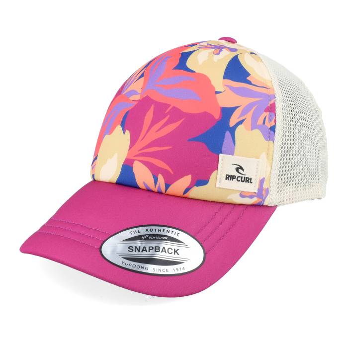 リップカール Rip Curl 【 Mixed Yardage Fuchsia Trucker Men Pink 】 トラッカー メンズ pink ピンク｜スニケス