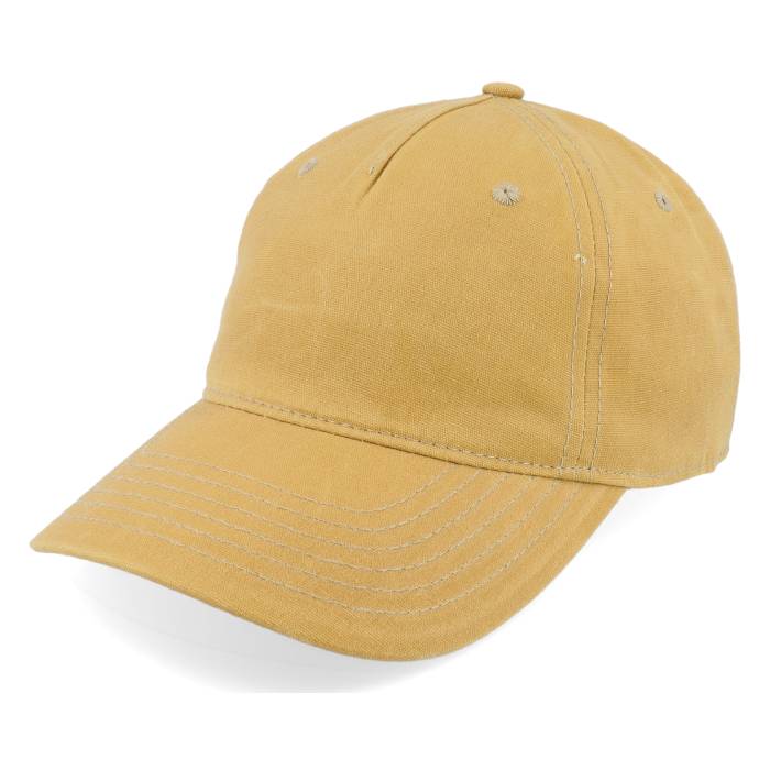 Richardson 【 436 Waxed Cotton Dark Tan Dad Cap Men Beige 】 キャップ 帽子 メンズ ベージュ｜スニケス