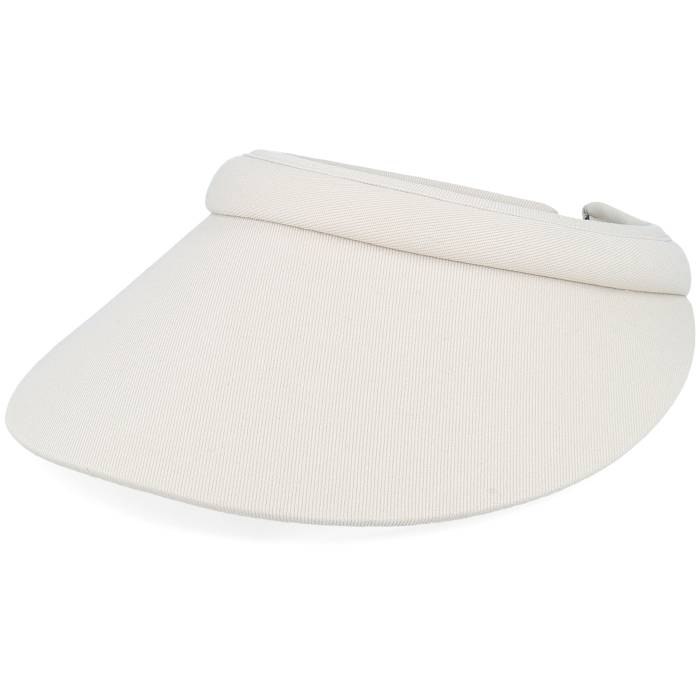 Seeberger 【 Cotton Fabric Sand Visor Women Beige 】 砂色・真砂 レディース ベージュ バッグ・小物・ブランド雑貨-レディース帽子-キャップ