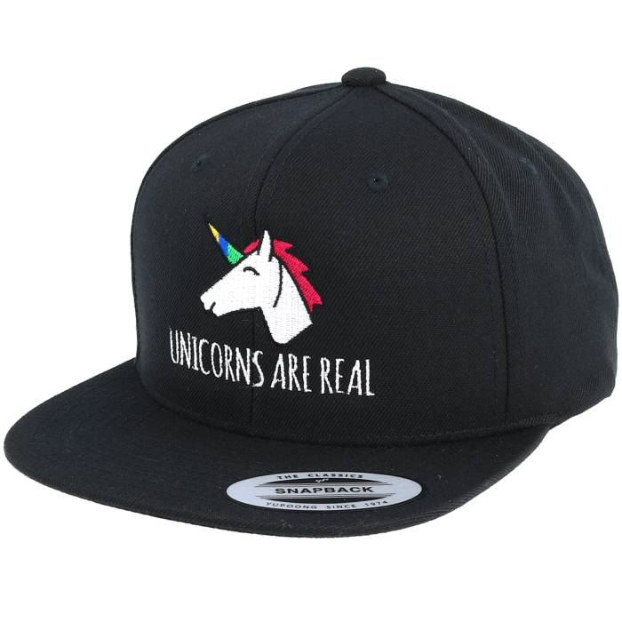 Unicorns 【 Are Real Black Snapback Men Black 】 レアル 黒色 ブラック Snapback スナップバック バッグ メンズ 黒色 ブラック|スニケス