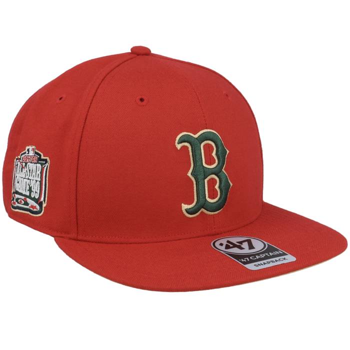 フォーティーセブンブランド 47 Brand 【 Hatstore Exclusive X Boston Red Sox Parmesean Undervisor All-Star 1999 Snapback Men Red 】 ボストン Red 赤・レッド Snapback スナップバック バッグ メンズ Red 赤・レッド｜スニケス