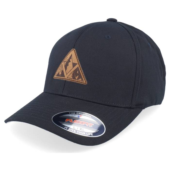 Wild Spirit 【 Triangle Shape Mountain Patch Black Flexfit Men Black 】 黒色 ブラック メンズ 黒色 ブラック｜スニケス