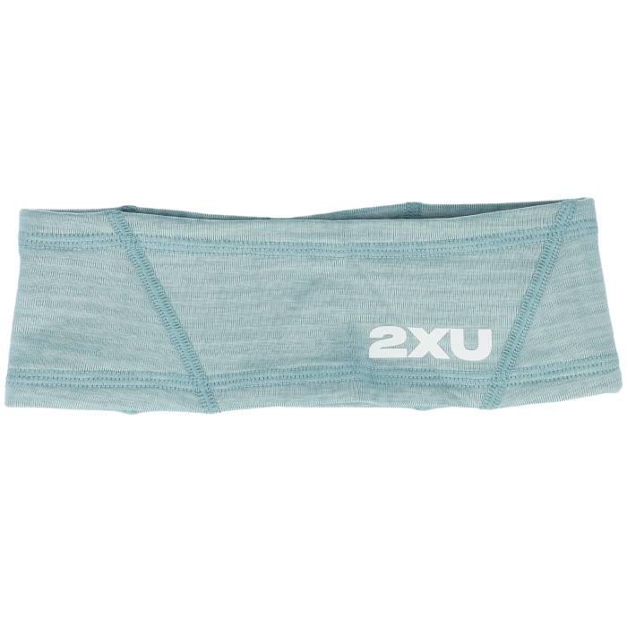 【★百貨店SALE★6/11夜夜中2時迄】ツータイムズユー 2Xu 【 Ignition Chambray/White Reflective Headband Women Green 】 上端ダンス楽隊 レディース green 緑・緑であること