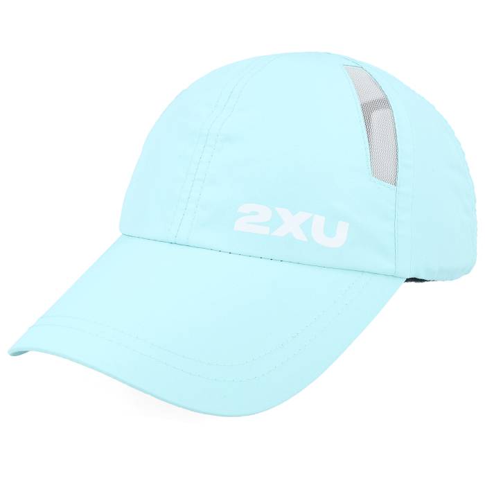 ツータイムズユー 2Xu 【 Run Cap Retro Blue/White Dad Cap Men Blue 】 ラン キャップ 帽子 レトロ メンズ 青色 ブルー