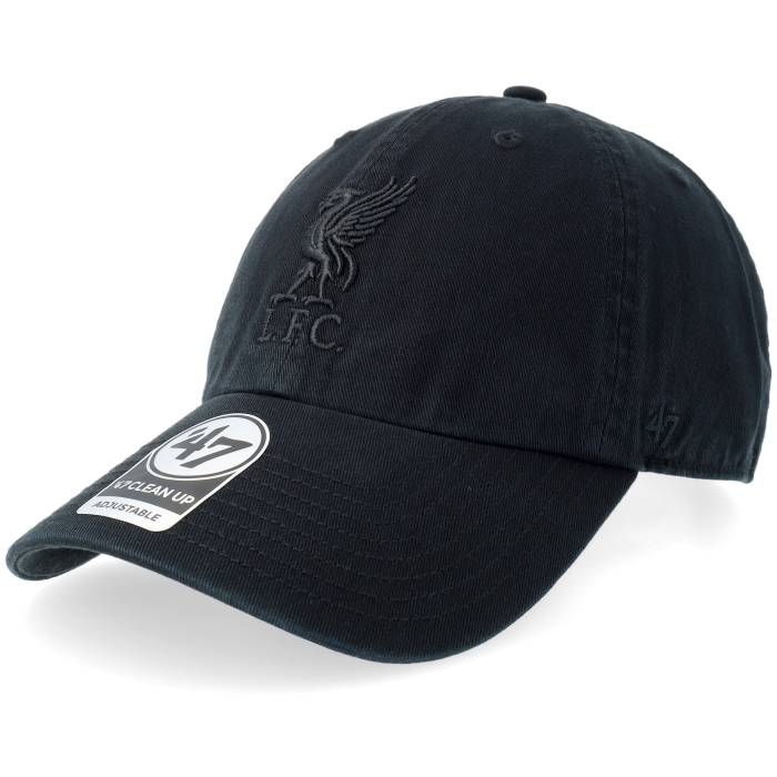フォーティーセブンブランド 47 Brand 【 Men Black 】 Hatstore Exclusive?Liverpool Fc Black/Black Dad Cap メンズ 黒色 ブラック