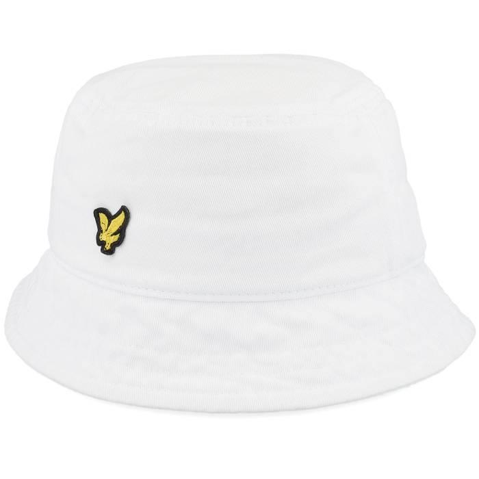 ライルアンドスコット Lyle & Scott 【 Cotton Twill Hat White Bucket Men White 】 白色 ホワイト メンズ 白色 ホワイト|スニケス