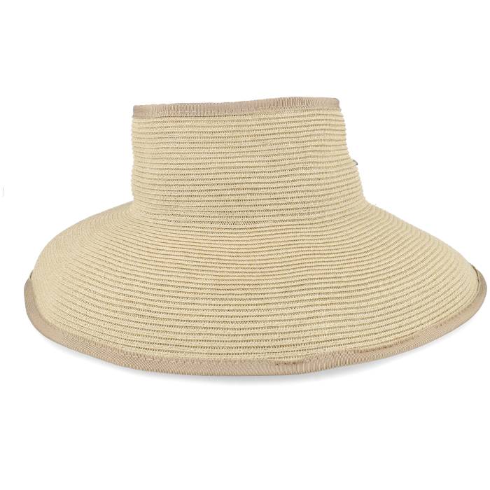 ブリクス英トン Brixton 【 Ivy Packable Straw Tan Visor Women Beige 】 レディース ベージュ
