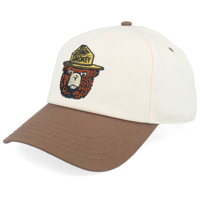 アメリカンニードル American Needle 【 Smokey Bear Roscoe Ivory/Brown Dad Cap Men Beige 】 キャップ 帽子 メンズ ベージュ