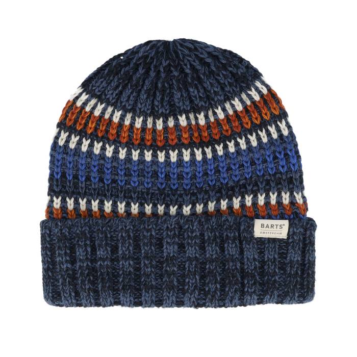 Barts 【 Travvis Beanie Navy Cuff Men Blue 】 キャップ 帽子 紺色 ネイビー メンズ 青色 ブルー