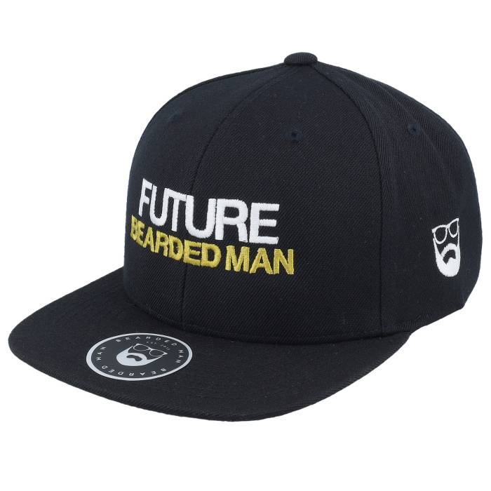 Bearded Man 【 Kids Future Black Snapback Kids Black 】 黒色 ブラック Snapback スナップバック バッグ ジュニア キッズ 黒色 ブラック