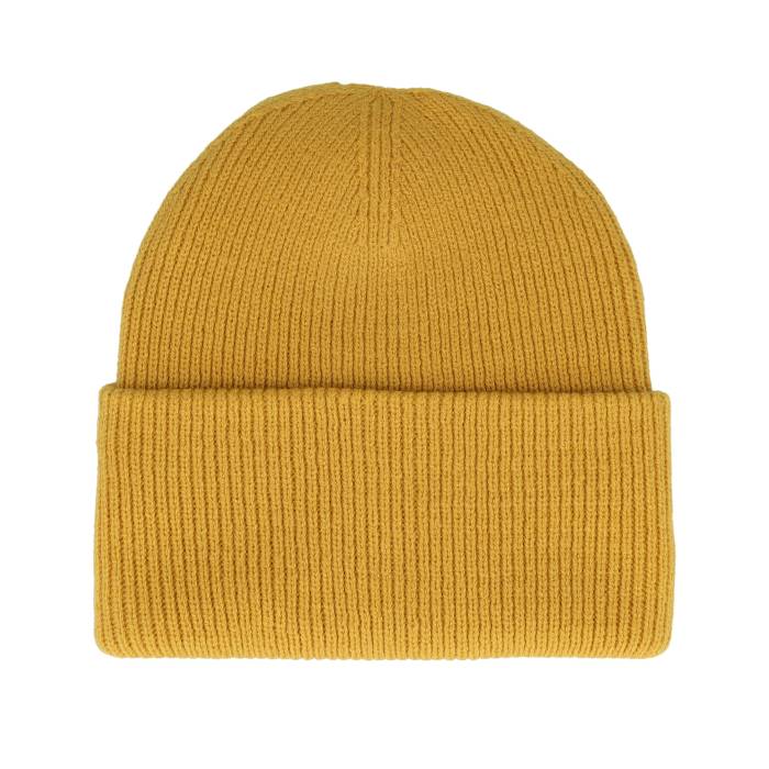 Beechfield 【 Engineered Mustard Soft Deep Cuffed Women Yellow 】 ディープ レディース yellow 黄味がかった・黄み 帽子-レディース帽子