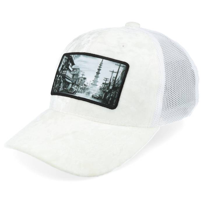 Calza Pennello 【 Kids Japan Velvet White Trucker Kids White 】 白色 ホワイト トラッカー ジュニア キッズ 白色 ホワイト|スニケス