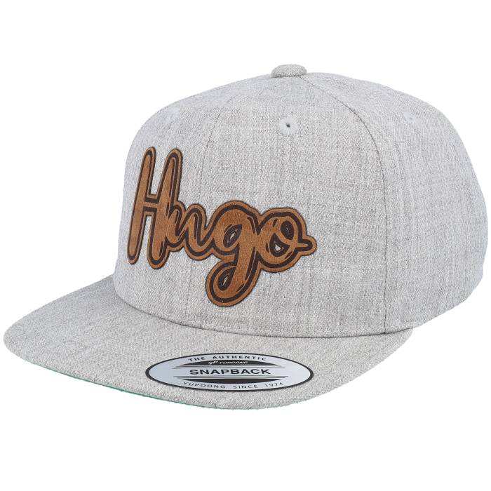 Kiddo Cap 【 Kids Hugo Engraved Patch Heather Grey Snapback Kids Grey 】 heather ヘザー 灰色 グレー Snapback スナップバック バッグ ジュニア キッズ 灰色 グレー
