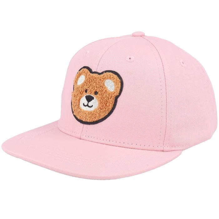 Kiddo Cap 【 Kids Chenille Bear Patch Pink Snapback Kids Pink 】 pink ピンク Snapback スナップバック バッグ ジュニア キッズ pink ピンク